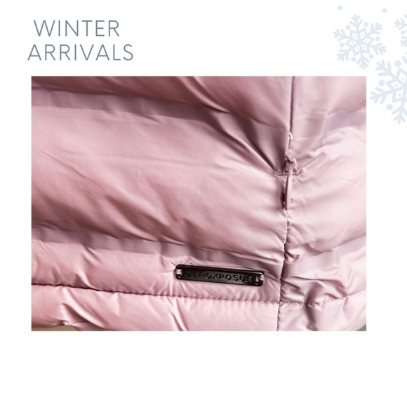 ZeroXposur Brianna Puffer Jacket Women's Size M Pink Quartz! - Picture 7 of 9